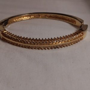 swarovski bangle bracelet with crystal